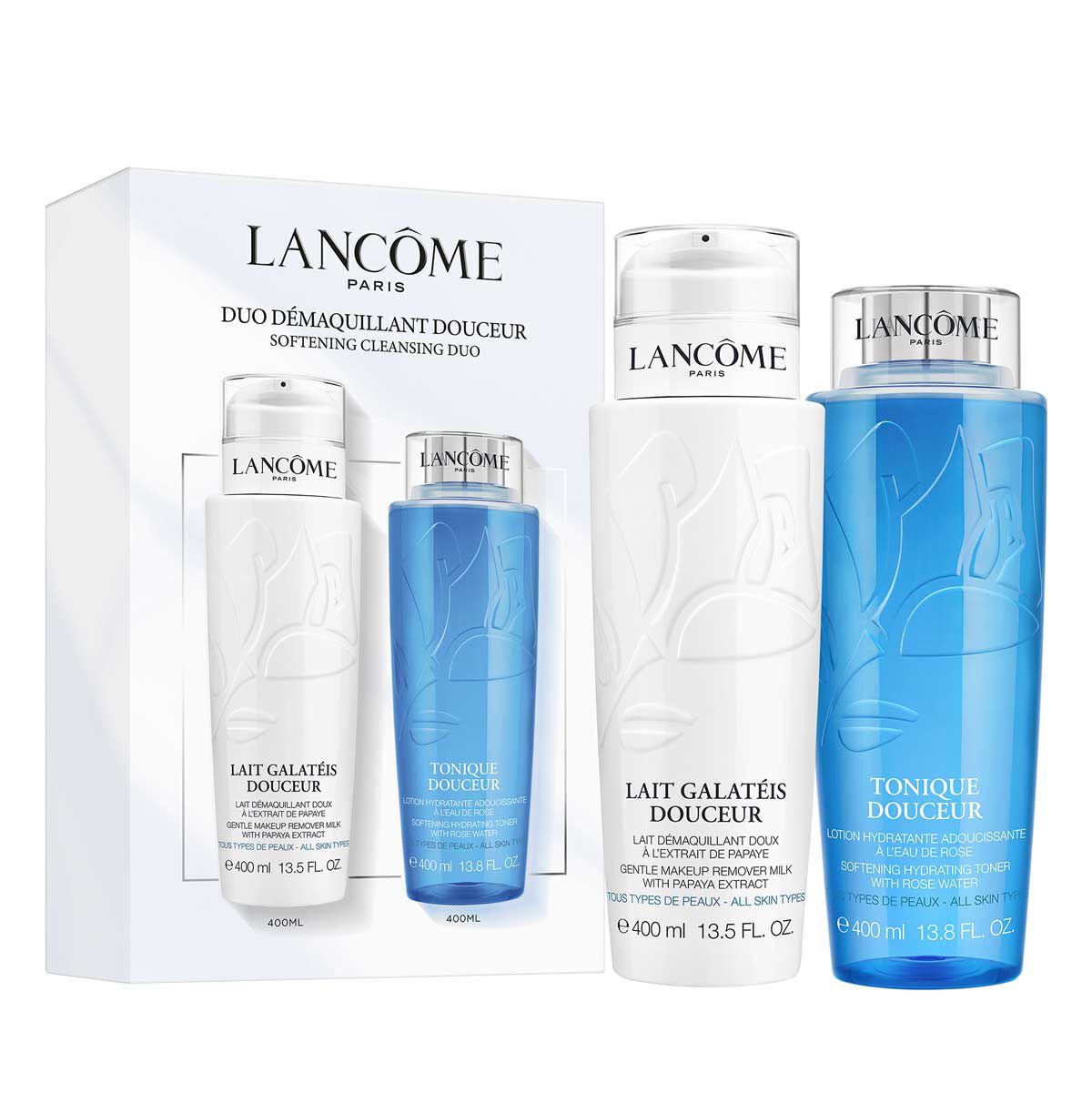 Set Tónico y Limpieza Douceur 400ml: Limpieza y Suavidad